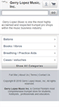 Mobile Screenshot of gerrylopezmusic.com