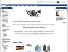 Tablet Screenshot of gerrylopezmusic.com